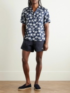Onia - Vacation Convertible-Collar Printed TENCEL™ Lyocell Shirt - Blue