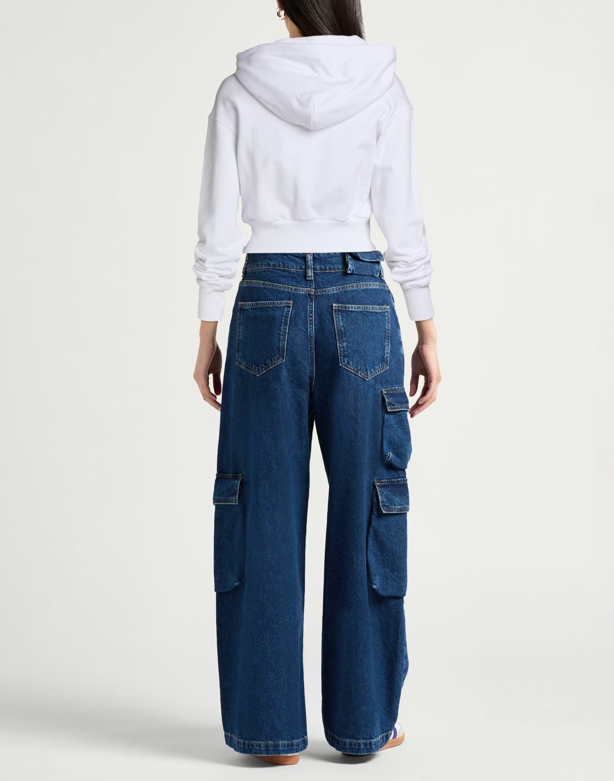 Versace Jeans Couture Womens Sweatshirt in White