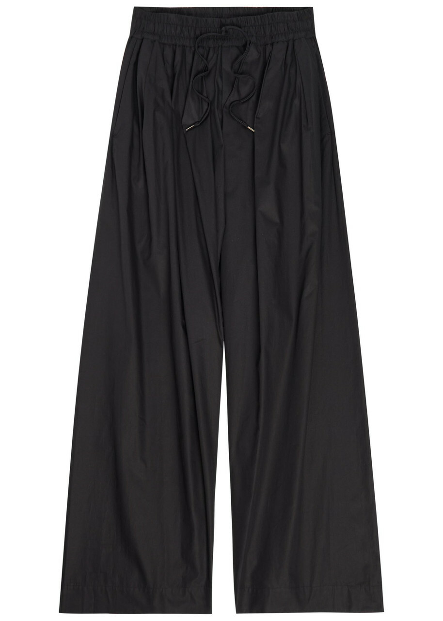 Vivienne Westwood Balloon-leg Cotton-poplin Trousers Black