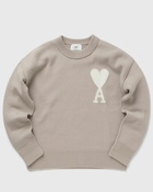 Ami Paris Off White Adc Sweater Beige Pullovers