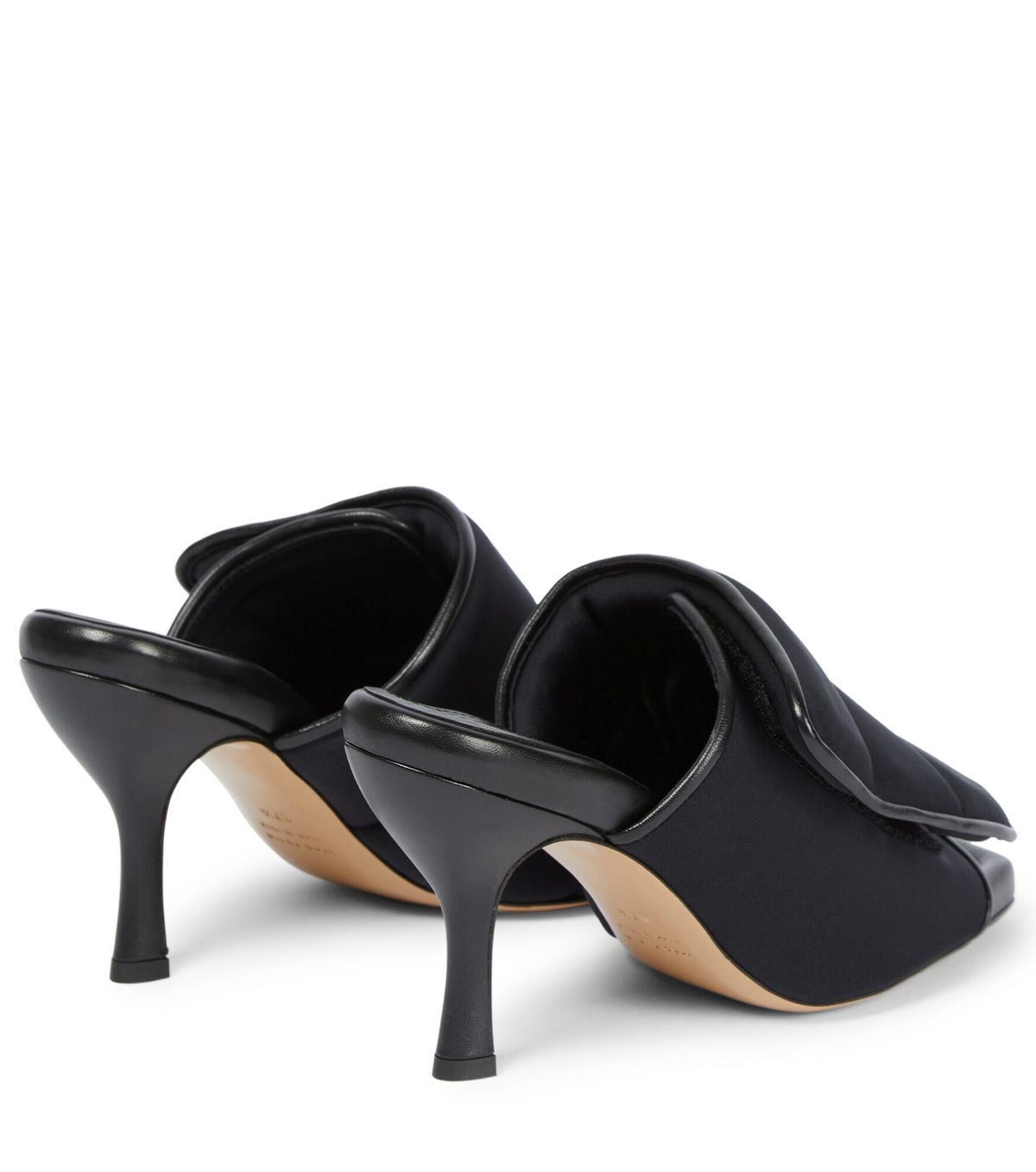 Gia Borghini - Gia 4 leather-trimmed sandals