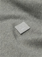 ACNE STUDIOS - Forba Logo-Appliquéd Cotton-Jersey Sweatshirt - Gray