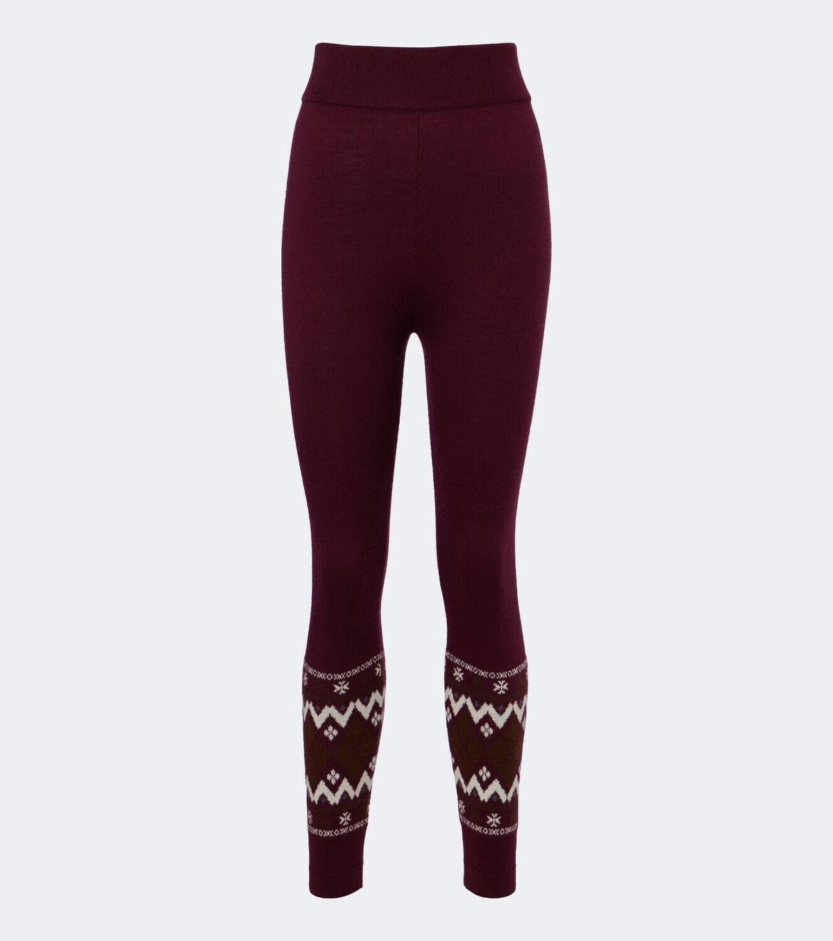 Perfect Moment Fair Isle wool leggings