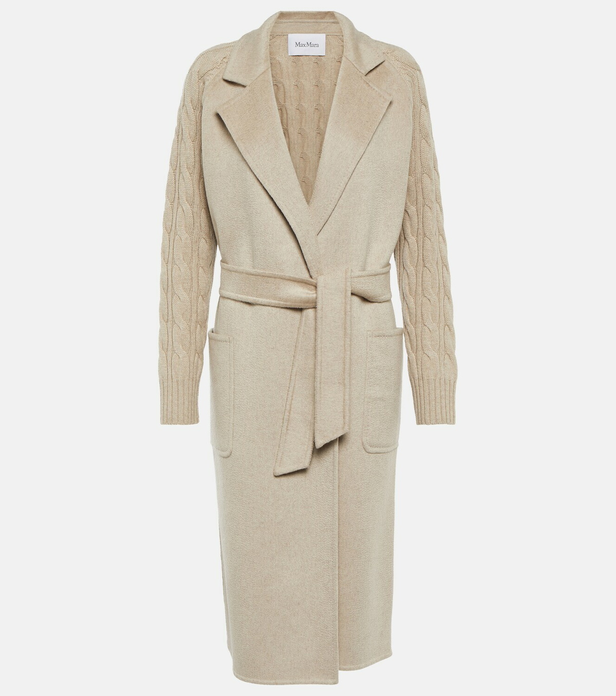 コート MAX MARA - ALDO1234 Wool and cashmere shirt coat Wool and cashmere shirt coat, hazelnut brown | 
