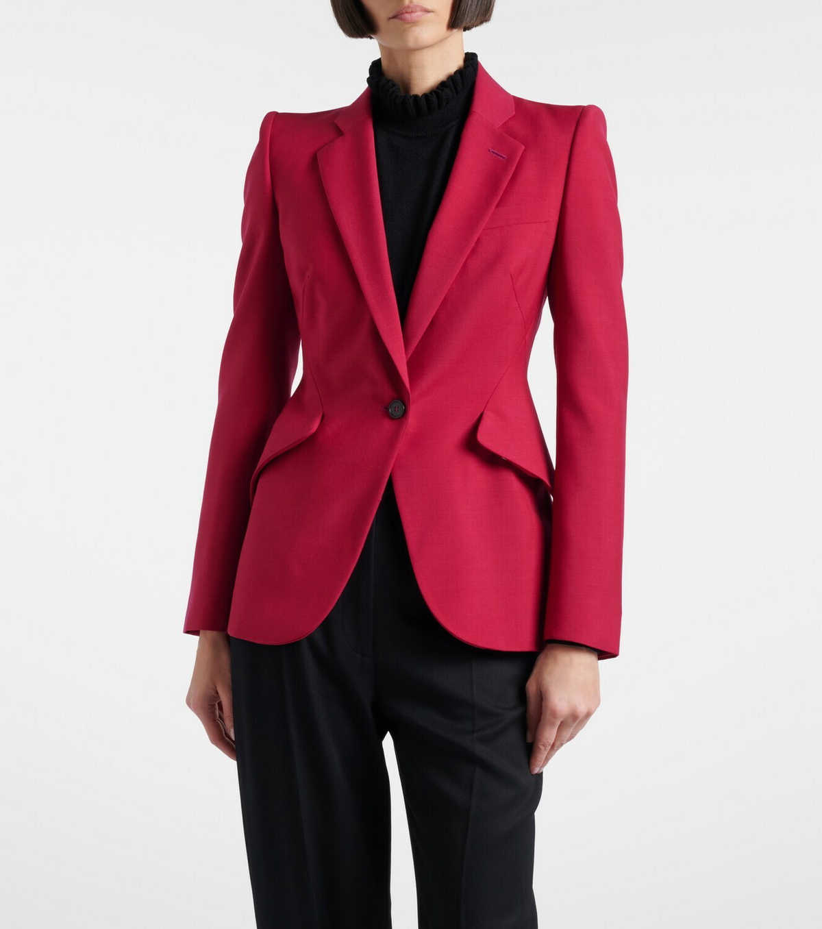 McQueen Wool and mohair blazer