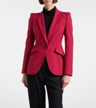 McQueen Wool and mohair blazer