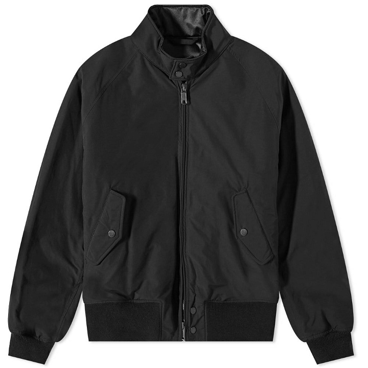 Photo: Baracuta x Engineered Garments G9 MA1 Harrington Jacket in Black