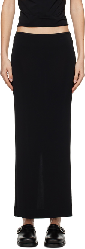 Photo: ÉTERNE Black Emma Maxi Skirt