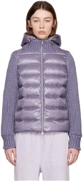 Herno Purple Resort Collection Paneled Jacket