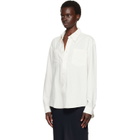 TONYWACK Off-White Silk Crêpe Shirt