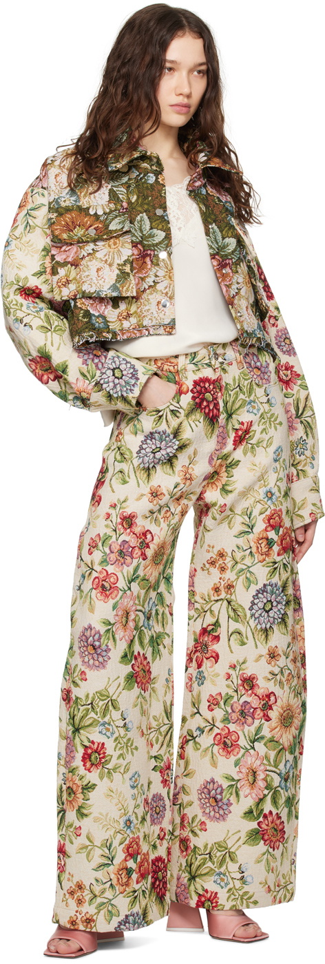 送料無料 いくらから Marques Almeida Multicolor Floral Jacket Marques Almeida ブルゾン