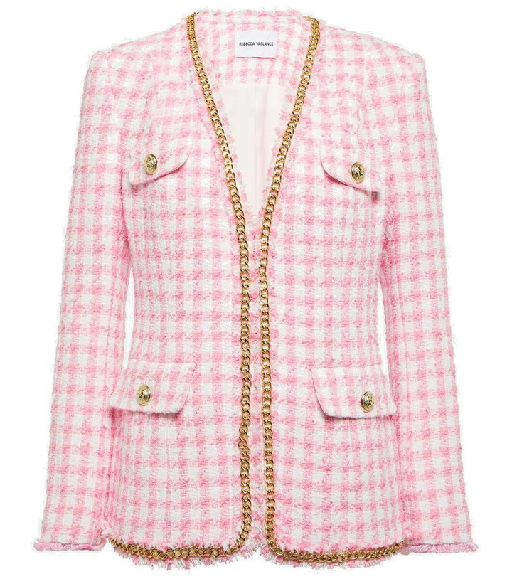 Photo: Rebecca Vallance Gabrielle checked tweed jacket