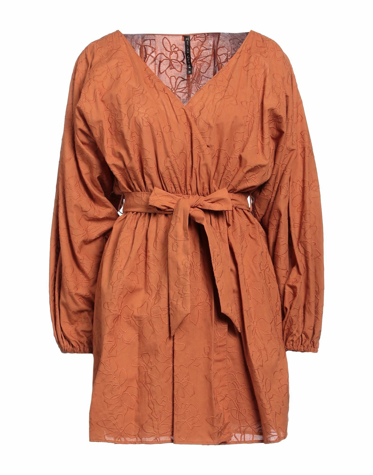 Manila Grace Womens Mini dress Camel