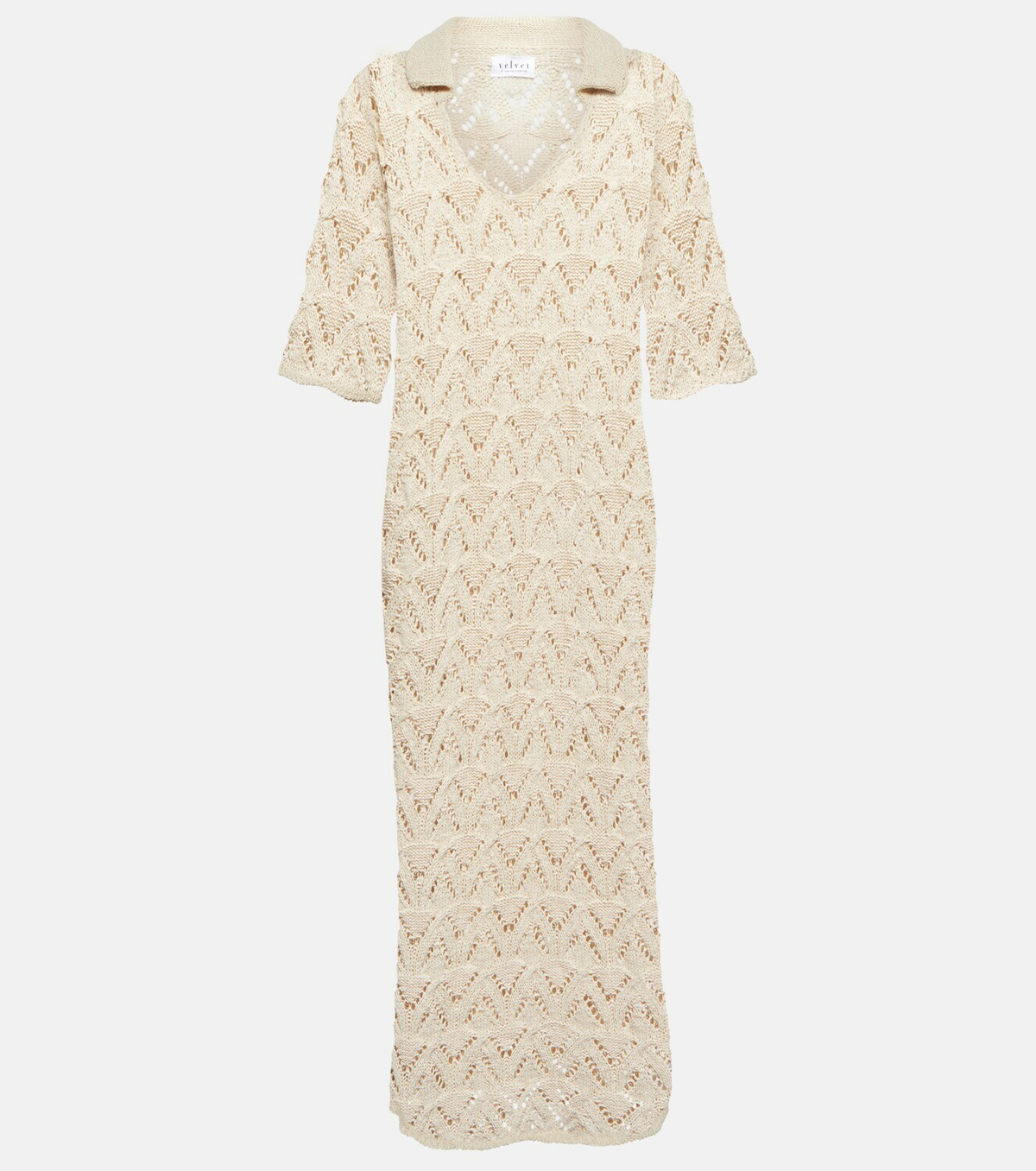 Velvet Jacqueline knit midi dress Velvet