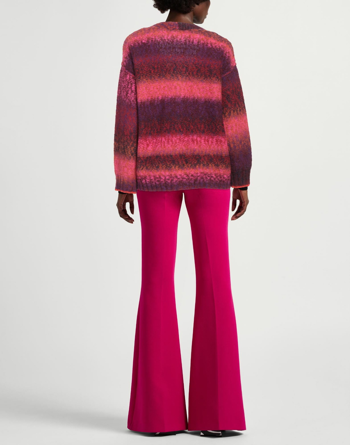 Raquel Allegra Womens Cardigan Fuchsia
