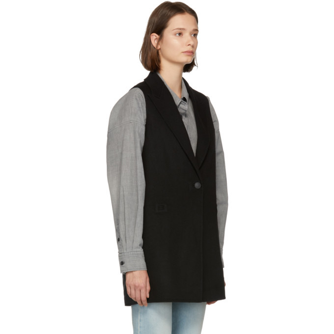 Rag and Bone Black Kaye Coat Rag and Bone