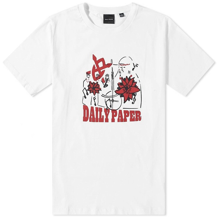 Photo: Daily Paper Men's Panyin Graphic T-Shirt in White