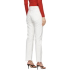 Moussy Vintage White Wagoner Straight Jeans