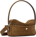 Acne Studios Brown Camero Party Suede Bag