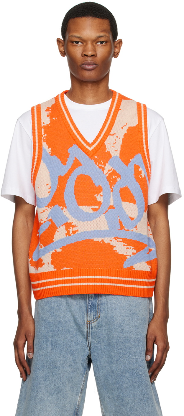 Perks and Mini Orange Patina Vest