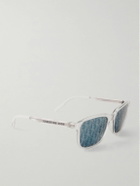 Dior Eyewear - DiorTag SU Square-Frame Acetate and Silver-Tone Mirrored Sunglasses