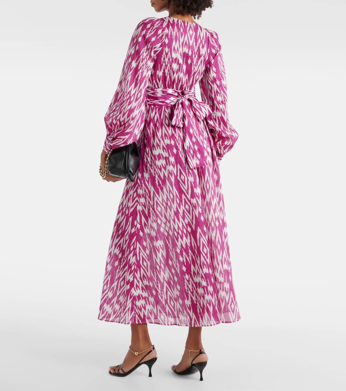 Eres Tornado balloon-sleeve maxi dress