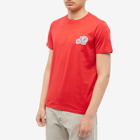 Moncler Men's Multi Logo T-Shirt in Red
