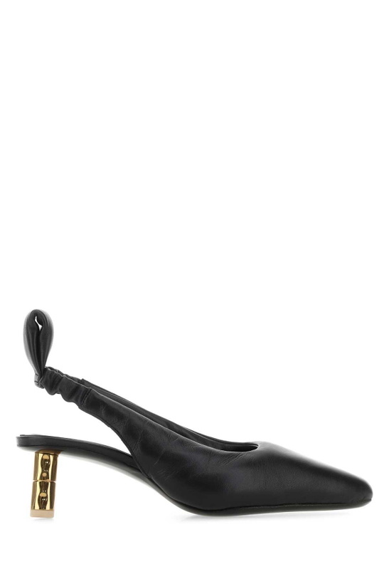 Photo: BOYY Black Nappa Leather Puffy Pumps