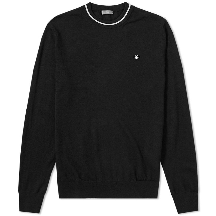 Photo: Dior Homme Taping Crew Neck Knit