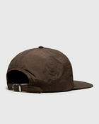 Bstn Brand Logo Nylon Cap Brown - Mens - Caps