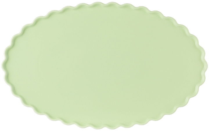 Photo: Fazeek Green Wave Oval Platter