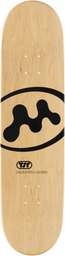 The Skateroom Brown Mowalola Edition 'CHEETAH' Skateboard Deck