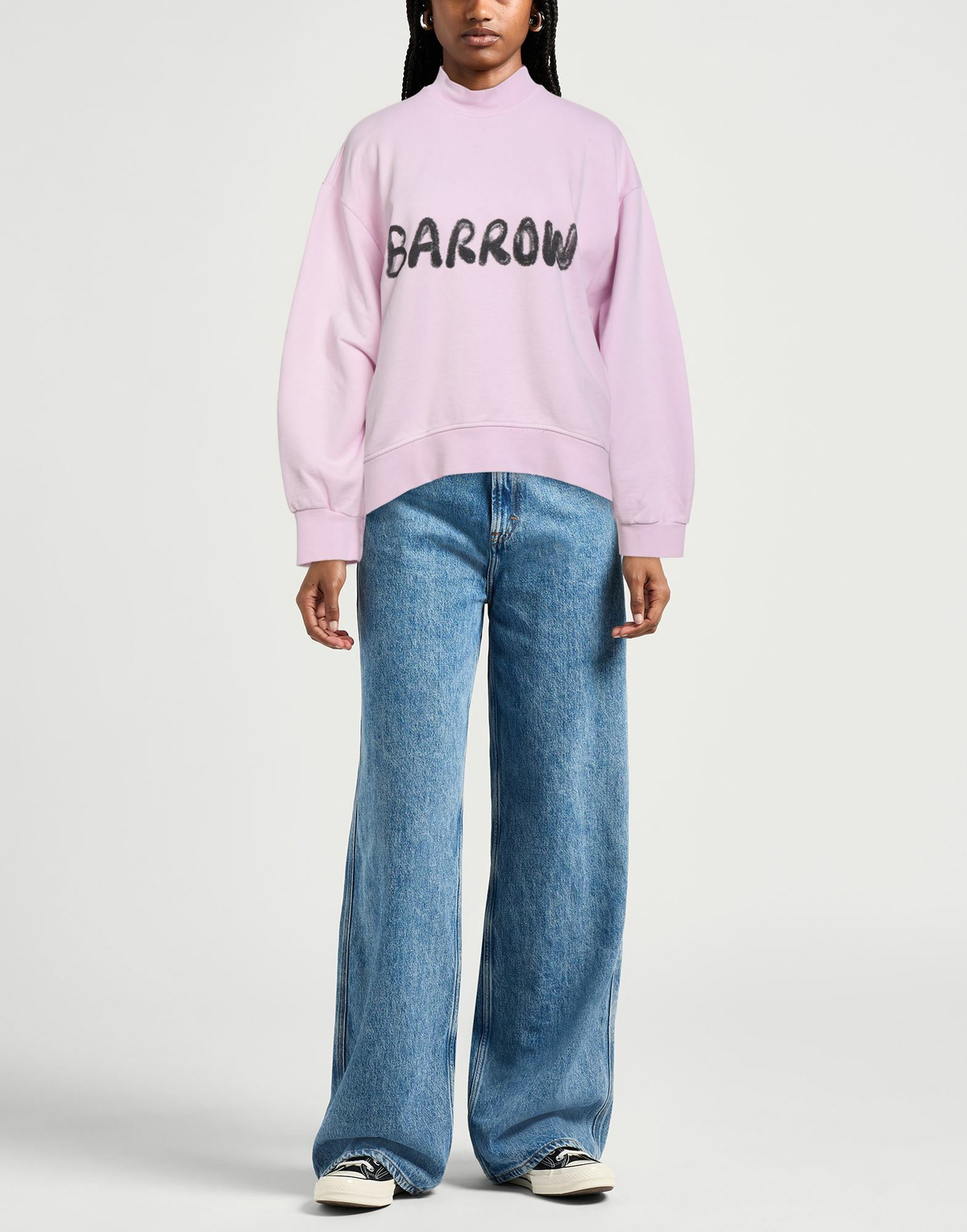 Barrow Womens Sweatshirt in Pink