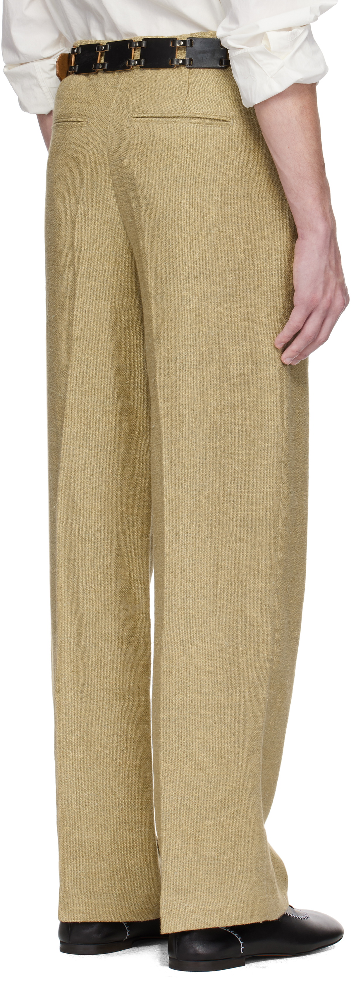 OUR LEGACY Beige Sailor Trousers Our Legacy
