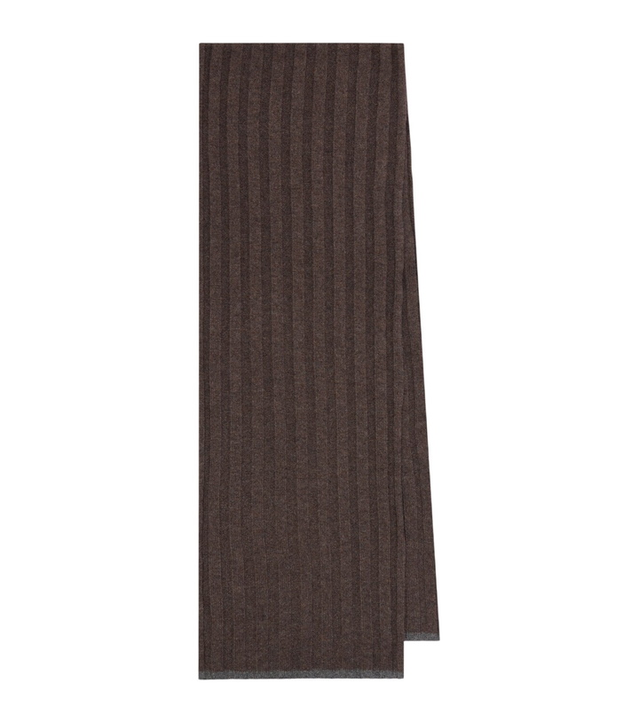 Photo: Brunello Cucinelli Cashmere scarf