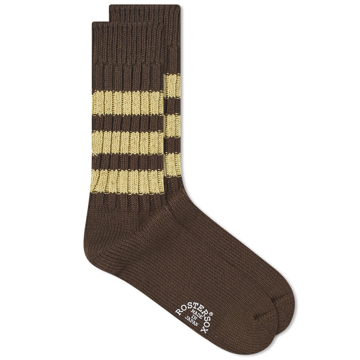 Rostersox Boston Socks in Brown Rostersox