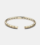 Marina B Ondine 18kt gold bangle with diamonds