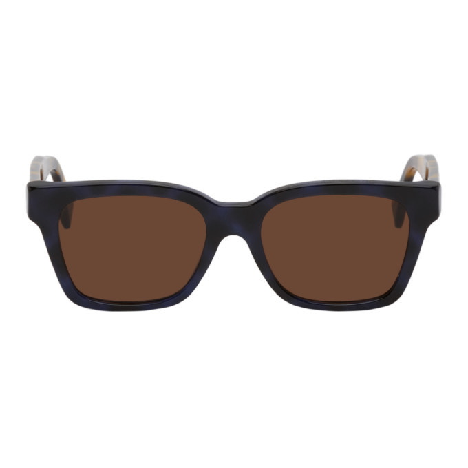 Photo: RETROSUPERFUTURE Blue and Brown Tortoiseshell America Sunglasses