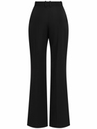 BALMAIN Wool High Rise Flared Pants