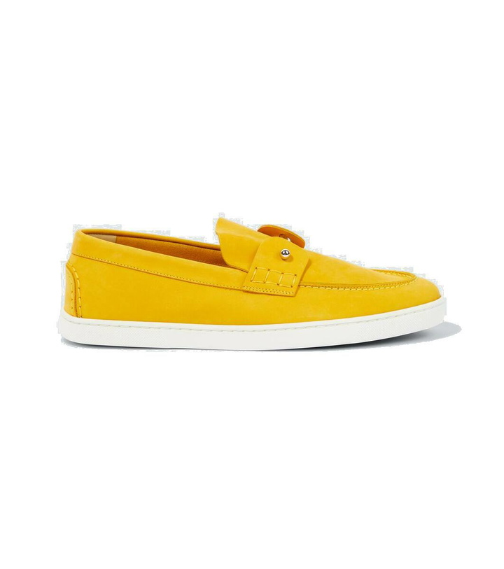 Photo: Christian Louboutin Chambeliboat nubuck boat shoes