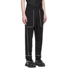 Nahmias Black Courtside Trousers