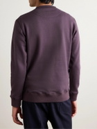 Kingsman - Cotton and Cashmere-Blend Jersey Sweatshirt - Purple