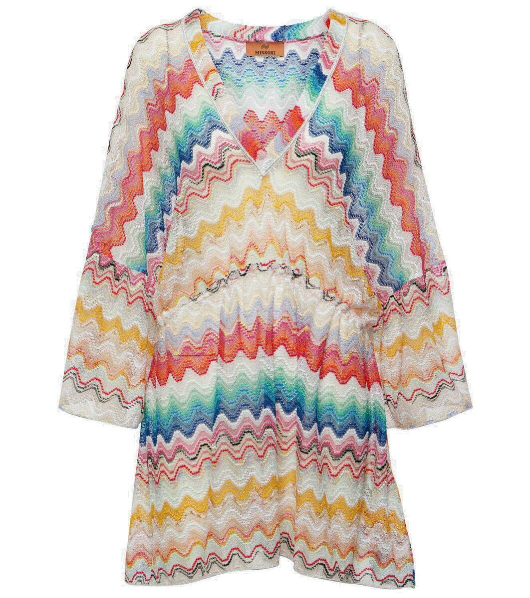 【Missoni Mare】 Crochetビーチ cover-up Missoni Mare Zig Zag beach cover-up Missoni Mare