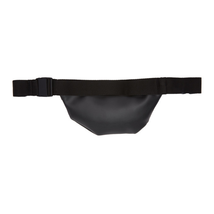 adidas Originals Black FauxLeather Fanny Pack adidas Originals