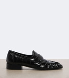 The Row Soft Two eel leather loafers