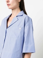 LOEWE - Striped Cropped Cotton Shirt