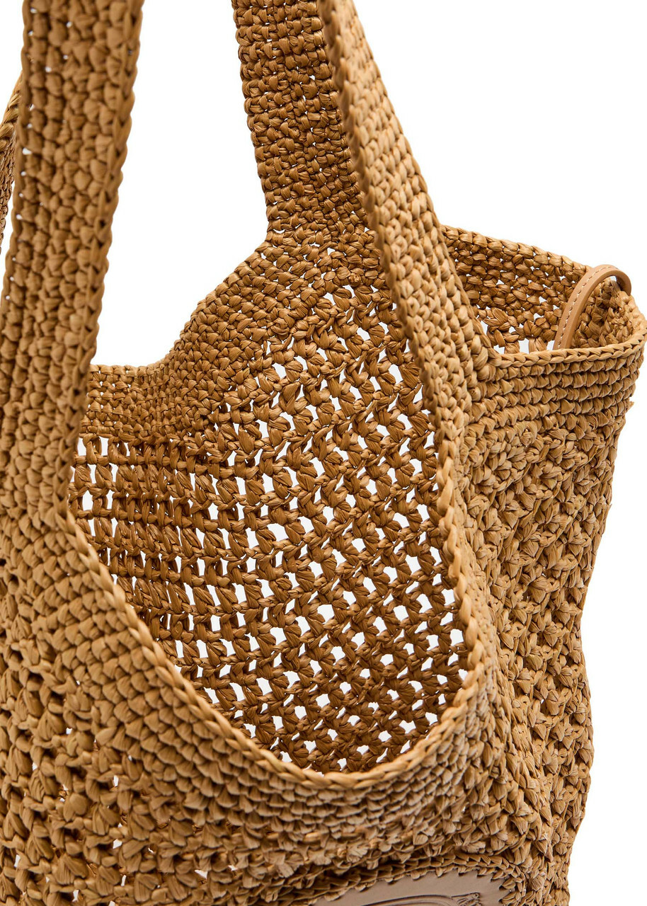 Tods Shopping Media Raffia Tote bag - Natural - One Size