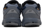 New Balance Big Kids Gray & Blue 2002R Sneakers