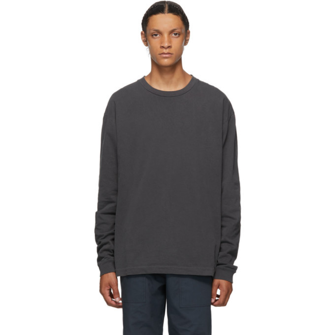 Photo: John Elliott Grey University Long Sleeve T-Shirt