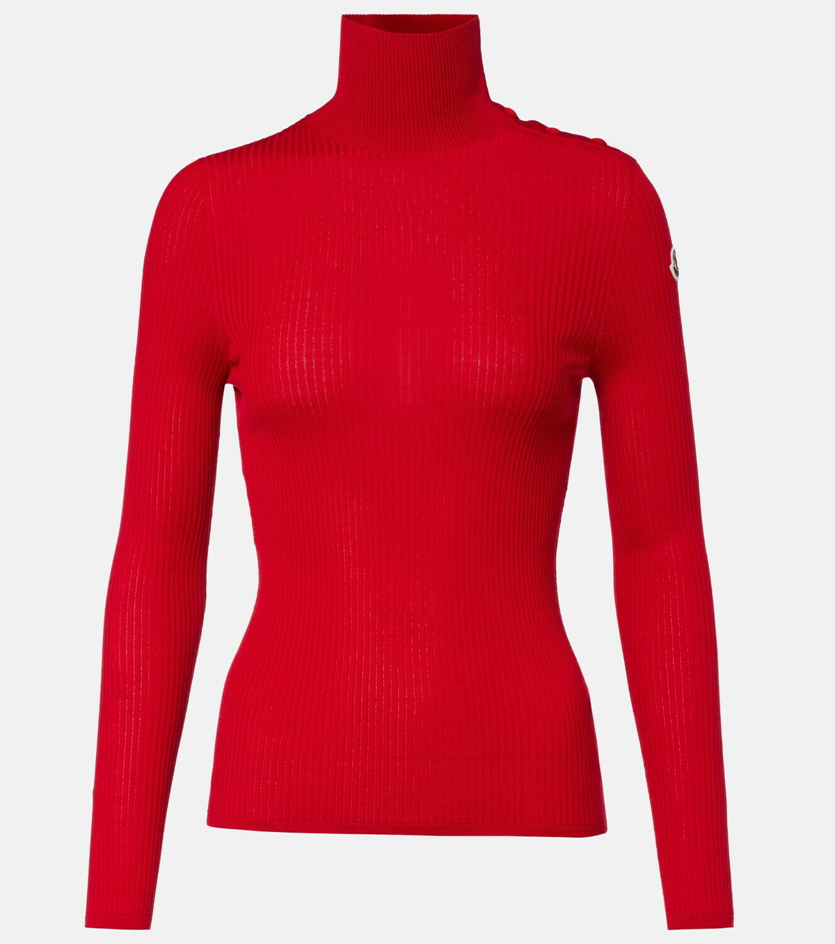 Moncler Virgin wool turtleneck sweater